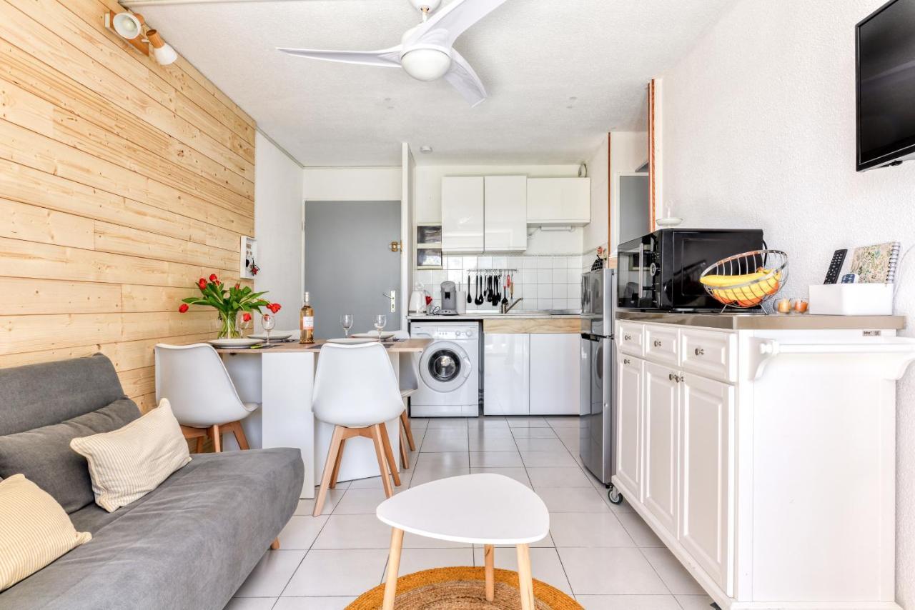 A L'Ombre Du Murier Apartment Le Barcares Bagian luar foto