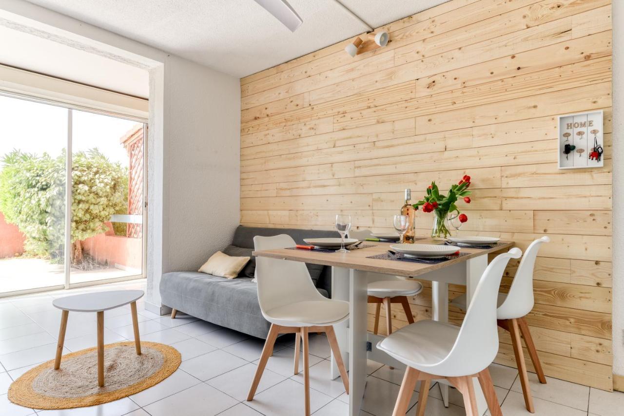 A L'Ombre Du Murier Apartment Le Barcares Bagian luar foto