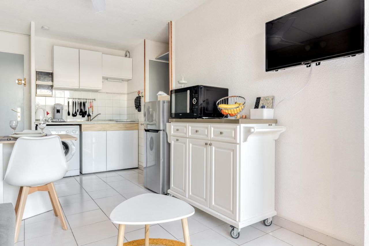 A L'Ombre Du Murier Apartment Le Barcares Bagian luar foto