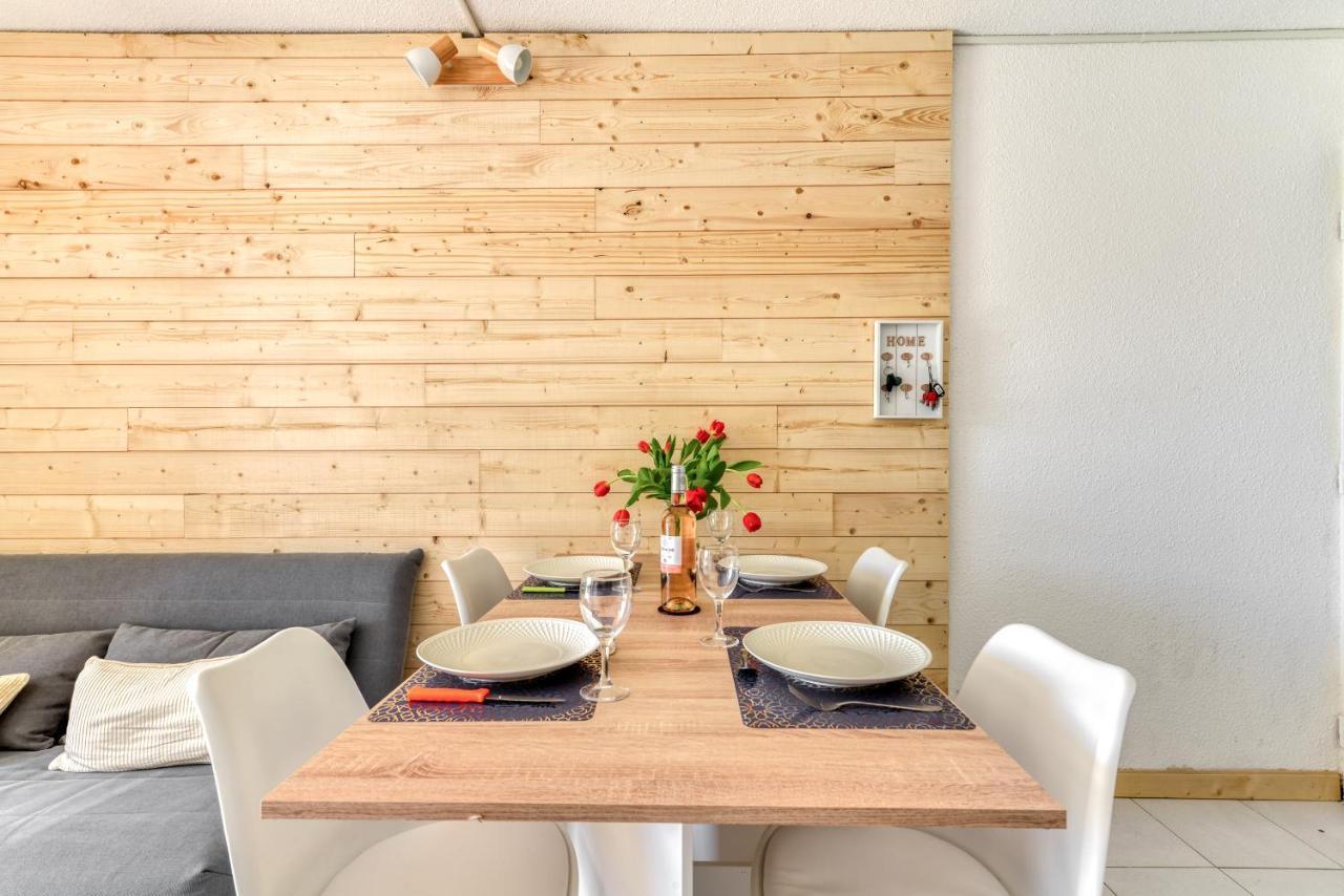 A L'Ombre Du Murier Apartment Le Barcares Bagian luar foto