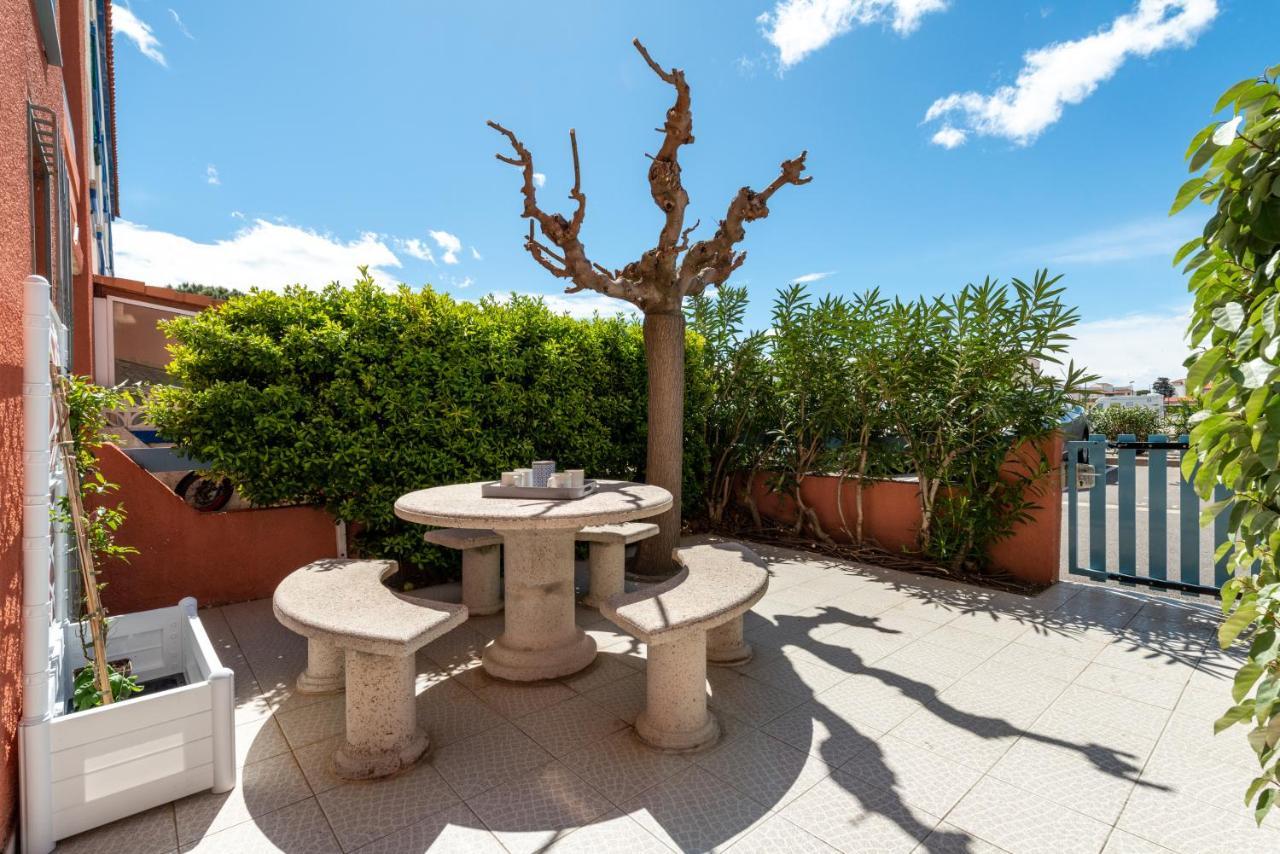 A L'Ombre Du Murier Apartment Le Barcares Bagian luar foto