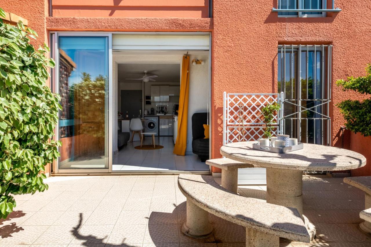 A L'Ombre Du Murier Apartment Le Barcares Bagian luar foto